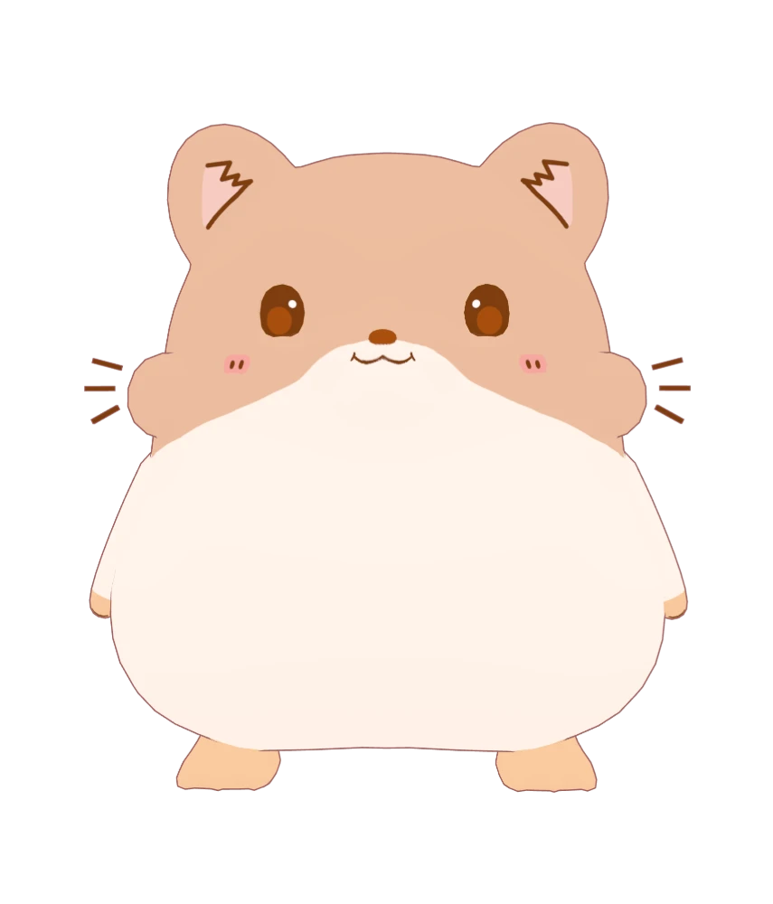 Emily, a cartoon hamster